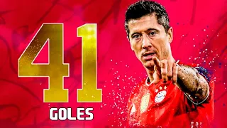 The Story of Lewandowski's Goalscoring Record (41 Goals in 29 Games)