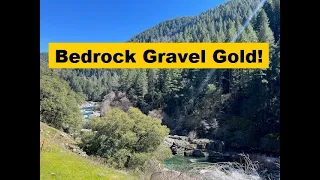 Yuba River Gold - Episode 102 - Bedrock Gravel Gold