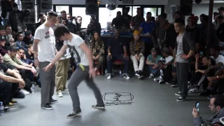 HOAN & JAYGEE VS NEJI & XFIVE 1/16 FINALS POPPING : JUSTE DEBOUT PARIS 2016