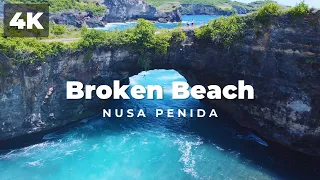 Broken Beach, Nusa Penida, Bali, Indonesia  - 4K