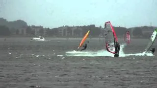 windsurfing Strand Horst 9 Juli 2014