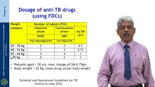 42 Management of Extra pulmonary Tuberculosis Session 01