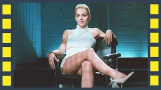 Sexy Sharon Stone | Interrogation Scene — Basic Instinct (1992) [Rus] [Eng Sub]