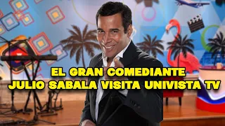 Julio Sabala le regala al publico de UniVista TV sus mejores imitaciones