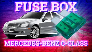 Fuse Layout Mercedes Benz-C-Class 2000-2007