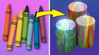 14 COLORFUL IDEAS WITH CRAYONS THAT WILL HIT YOUR FRIENDS