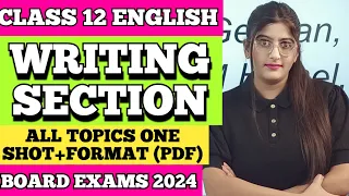 Writing Section Class 12 English 2023-24
