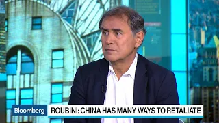 Roubini Sees Many Ways China Can Retaliate to U.S. Tariffs