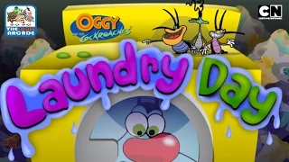 Oggy and the Cockroaches: Laundry Day - Airing Out Dirty Laundry (Cartoon Network Games)