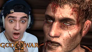 THE LAST SPARTAN! GOD OF WAR 2 GAMEPLAY REACTION