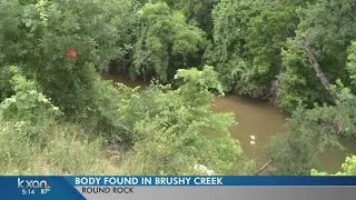 Man's body found in Brushy Creek in Round Rock
