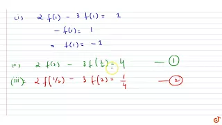 If `2f(x)-3f(1/x)=x^2(x!=0),` then `f(2)` is equal to  `-7/4("b")""5/2` (c) -1 (d) none    of t...