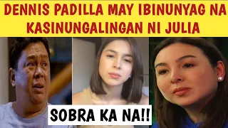 DENNIS PADILLA may ibinunyag sa KASINUNGALINGAN ng anak na si JULIA