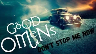 Aziraphale and Crowley - Don't Stop Me Now |Good Omens|