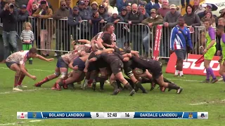 Rugby: Boland Landbou vs Oakdale Landbou 2022 (Highlights)