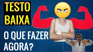 TESTOSTERONA BAIXA: o passo a passo para resolver esse problema