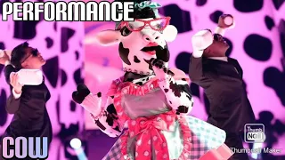 Cow Performs "Bones" By Imagine Dragons | Masked Singer | S10 E1