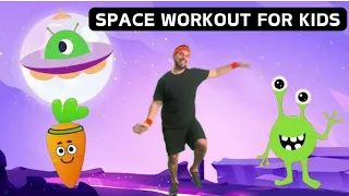 Fun Space Workout For Kids - With Coach Carrot!