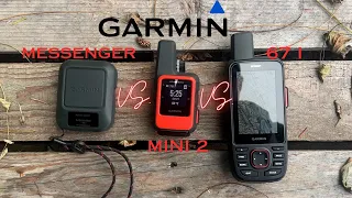 Inreach Mini 2 Vs Messenger Vs GPSMAP 67i | Best Satellite Communication Device from Garmin ?