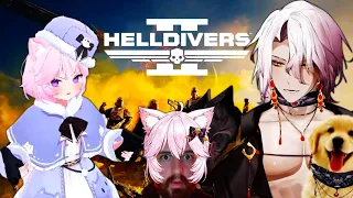 Aethel Plays Helldivers 2 - Part 1 (ft. Nyanners & Tectone)