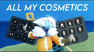 All of my cosmetics in Sky (5 months playing) Sky children of the light