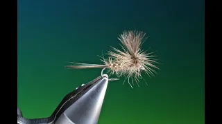 Fly Tying a Parachute Hares Ear dry fly with Barry Ord Clarke