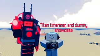 Titan timerman and dummy showcase (super box siege defense)