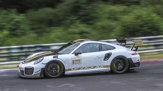 PRIVATE Nurburgring Nordschleife LAP in APEX GT2 RS MR! Into the Fog!