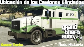 GTA V HD Eventos Aleatorios del 12 al 21 Ubicación Camiones Blindados [Random Events Armored Trucks]