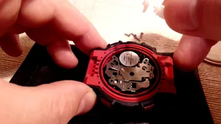 Замена батарейки G-SHOCK GA-100 / G-SHOCK GA-100 battery replacement