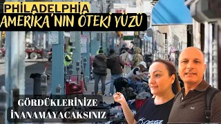 GÖRDÜKLERİNİZE İNANAMAYACAKSINIZ!! Philadelphia Vlog. Philly Steak Rocky Steps