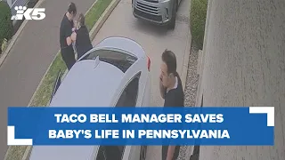 Taco Bell manager saves baby's life