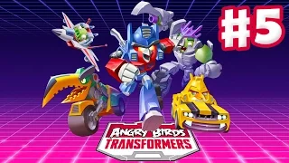Angry Birds Transformers - Gameplay Walkthrough Part 5 - Lockdown Rescue! (iOS)