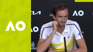 Daniil Medvedev: "I didn't play my best" press conference (F) | Australian Open 2021