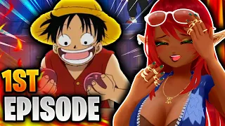 FIRST TIME WATCHING ONE PIECE! | One Piece Episode 1 Reaction