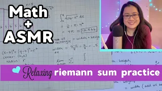 ASMR Math Calculus- Teaching You How to Find a Riemann Sum (SoftSpoken, Whisper, Educational)