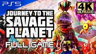 Journey to the Savage Planet - PS5 4K Full Game Walkthrough Longplay Playthrough Part