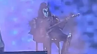 Gene Simmons Stops a Show in Brazil due to Illness on 4/12/23