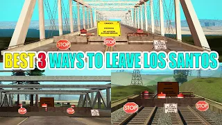 Best 3 Ways to Leave Los Santos in GTA San Andreas