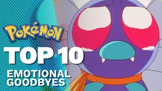 Top 10 Most Emotional Goodbyes 😭👋 | Pokémon the Series