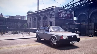 Краш-тест Москвич 2141 в GTA IV