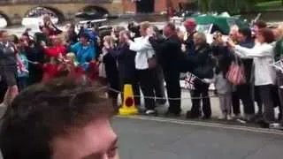 Streaker At Olympic Torch Relay In Henley on Thames  - xFunnyclip.com