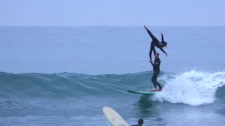 Surfing: Malibu California Surfing 4th of July