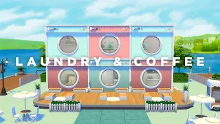 Laundry & Coffee NO CC | Sims 4 Stop Motion Build