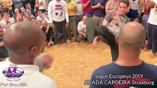 Roda Capoeira (SBG) - Jogos Europeus ABADÁ CAPOEIRA em Strasburg 2019