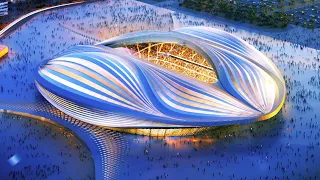 8 ESTÁDIOS FUTURISTAS DA COPA DO MUNDO QATAR 2022