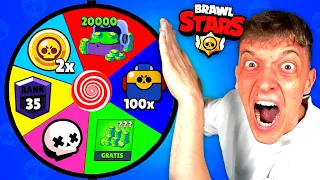 BRAWL STARS GLÜCKSRAD CHALLENGE *EXTREM* 🤑 ICH RASTE KOMPLETT AUS...😡