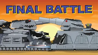 "The Decisive Battle - but who is the winner?" - Cartoons about tanks