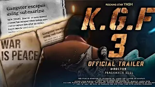 KGF Chapter 3 Official Trailer | Yash | Prasanth Neel | Raveena Tandon | #kgfchapter3officialtrailer