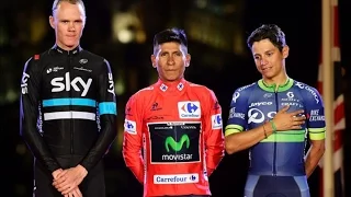 Nairo Quintana Campeon Vuelta España 2016 Premiacion UHD 4K